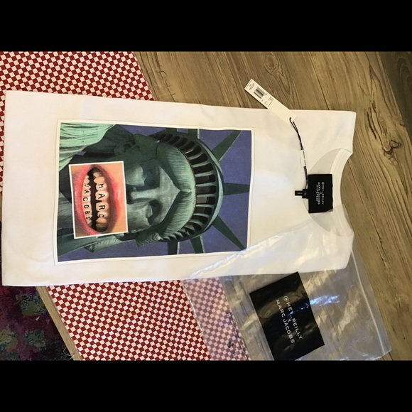 NWT MARC JACOBS X@HEY_REILLY  GRAPHIC TEE - Picture 8 of 9